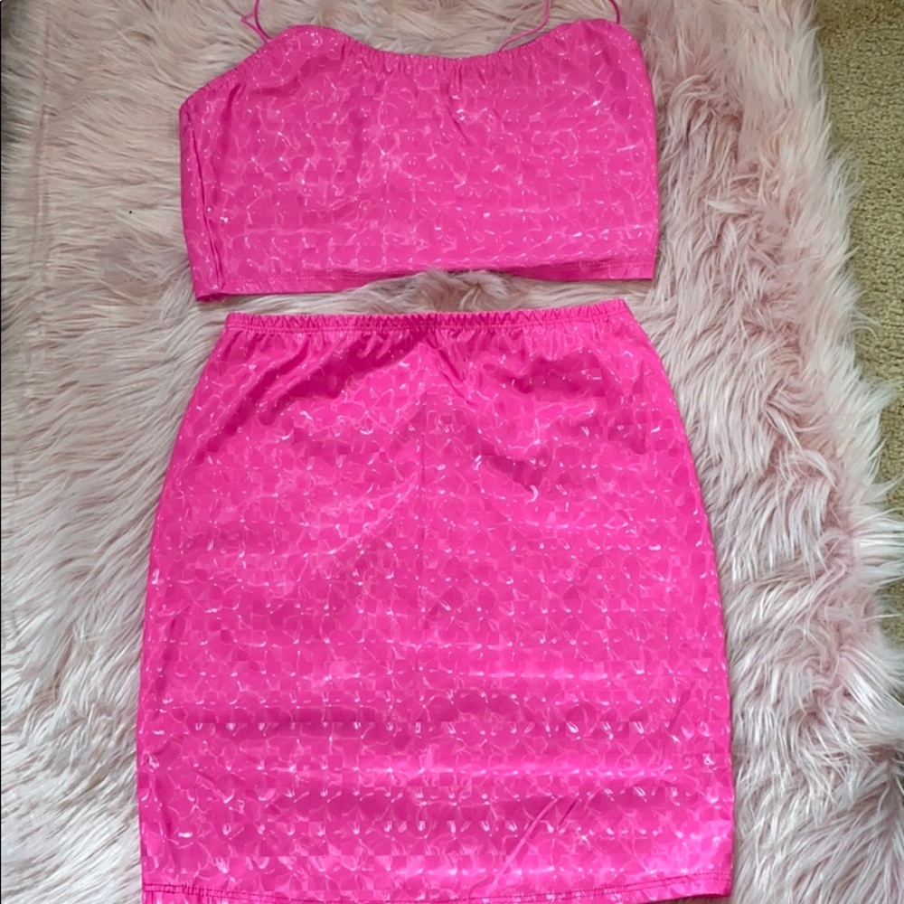 Two Piece Skirt Set